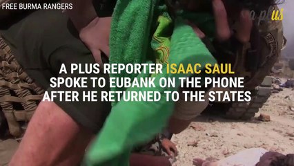 Soldier Rescues Little Girl During ISIS Attack