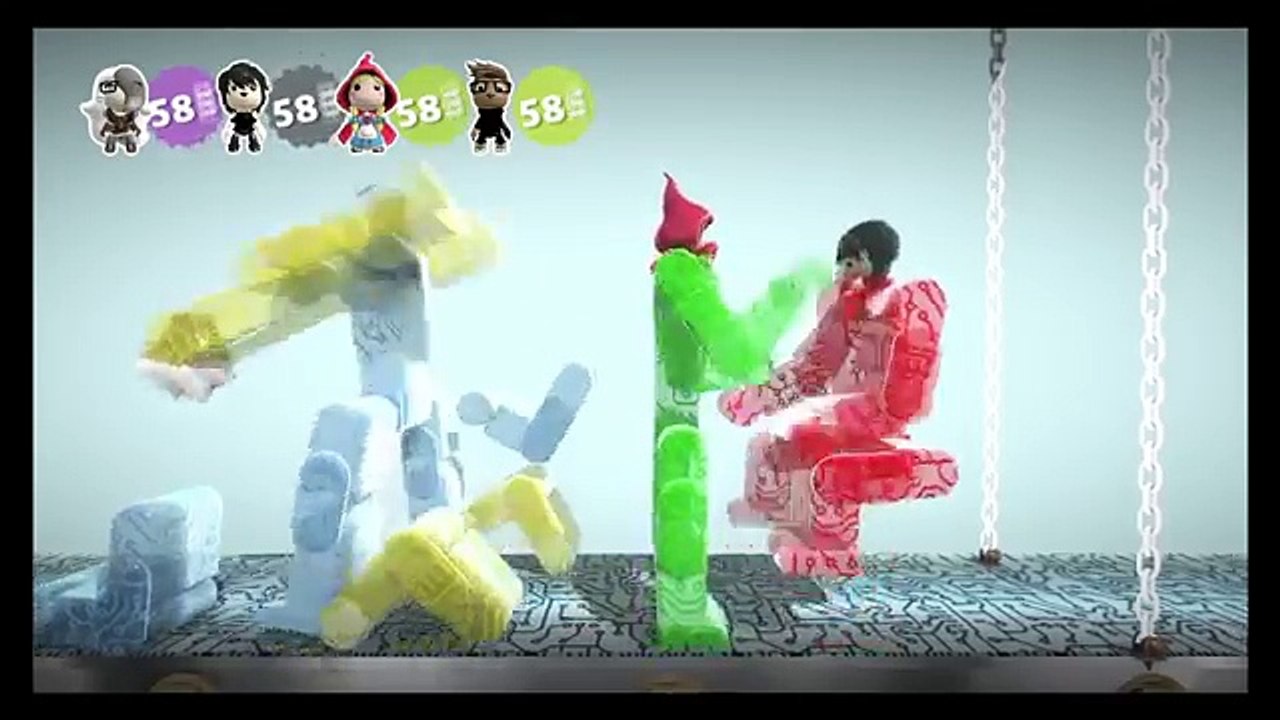 LittleBigPlanet 3 | THOMAS THE TRAIN HORROR MAP MULTIPLAYER FUN!