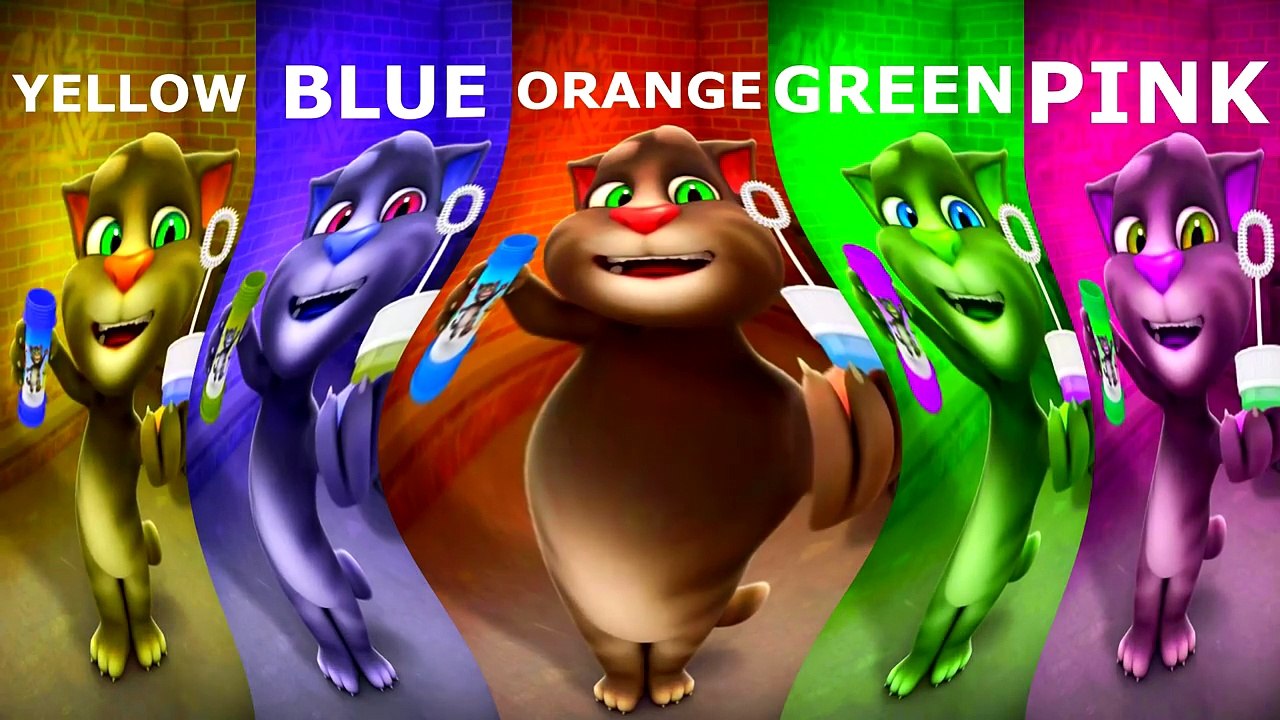Talking Tom Learn Colors - Funny Videos with Talking Tom and Friends