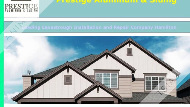 Eavestrough Installation and Repair Hamilton