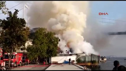 Rumeli Hisarı'nda Restoranda Yangın