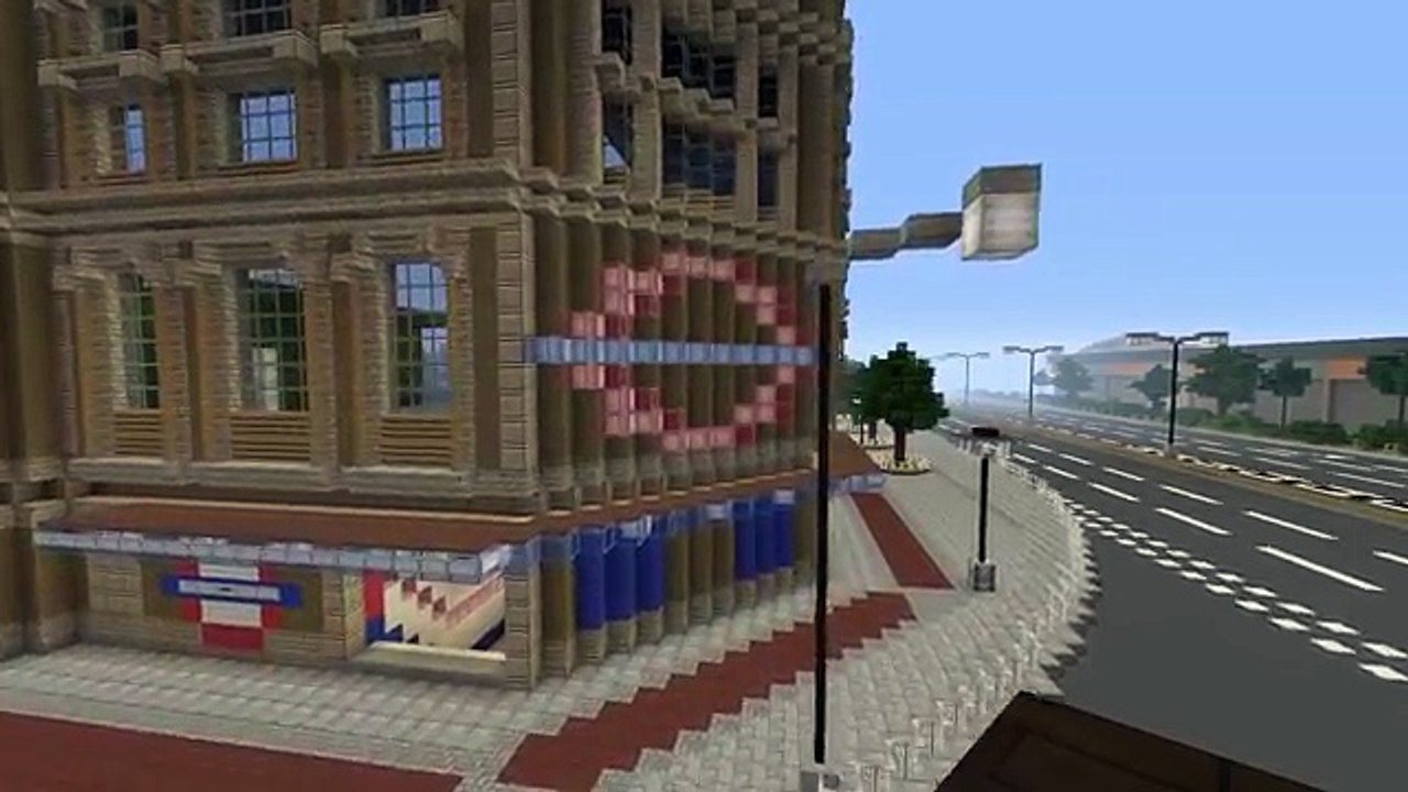 MINECRAFT LONDON UNDERGROUND, TUBE STATION AND TUBE TRAIN