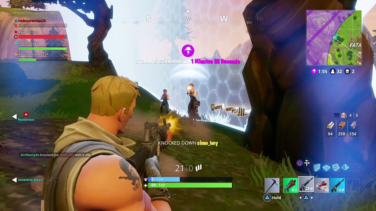 1v4