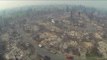 Drone Captures Devastating Impact of Wildfires on Santa Rosa