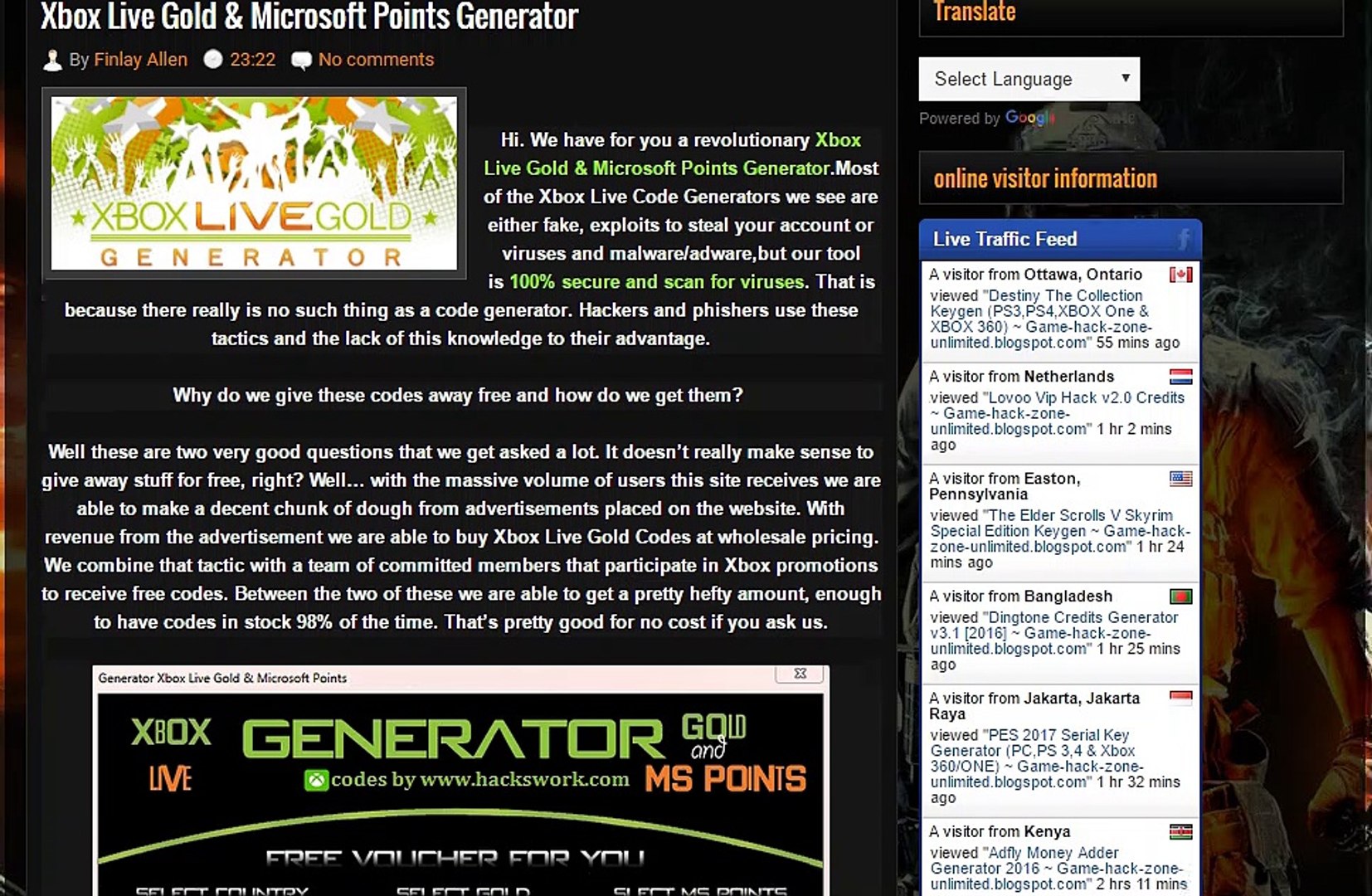 xbox live credits