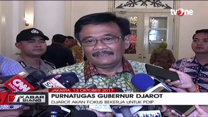 Djarot Akan Kembali Fokus Menjadi Politisi PDI-P