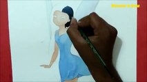 how to draw Tinker Bell and the pirate fairy Silvermist