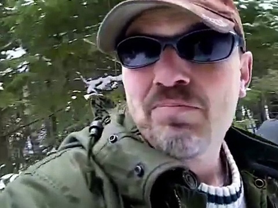 Tarp camping, in snow and rain