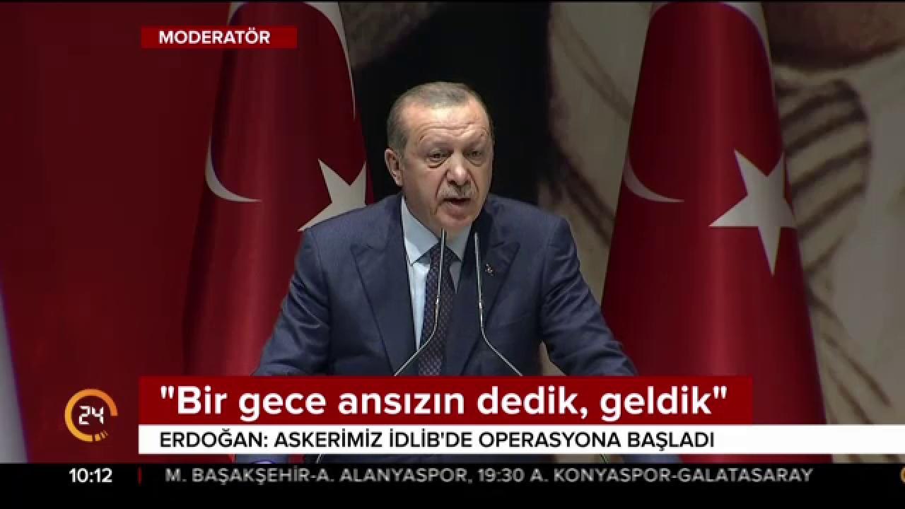 "Bir gece ansızın dedik, geldik"