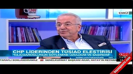 TÜSİAD Başkanı'ndan Kılıçdaroğlu'na cevap