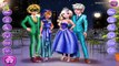 Ladybug Elsa Anna Rapunzel and Cat Noir Jack Kristoff Flynn Wedding Day Dress Up Games for Kids