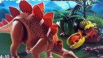 Playmobil Dinos Stegosaurus 5232 - Dinosaur Stegosaurus toy with eggs and babies