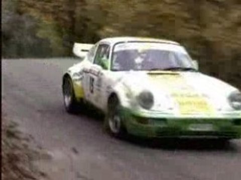 CRASH Porsche 911 (gilles-Nantet) en rallye