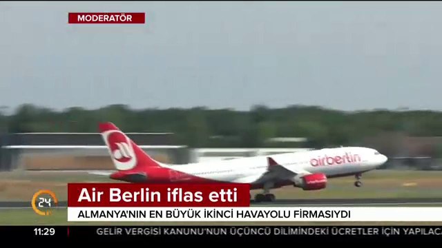 Air Berlin iflas etti