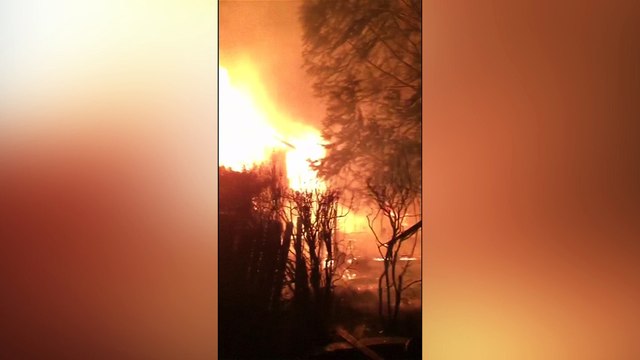 Firefighters struggle to contain wildfires spreading across California