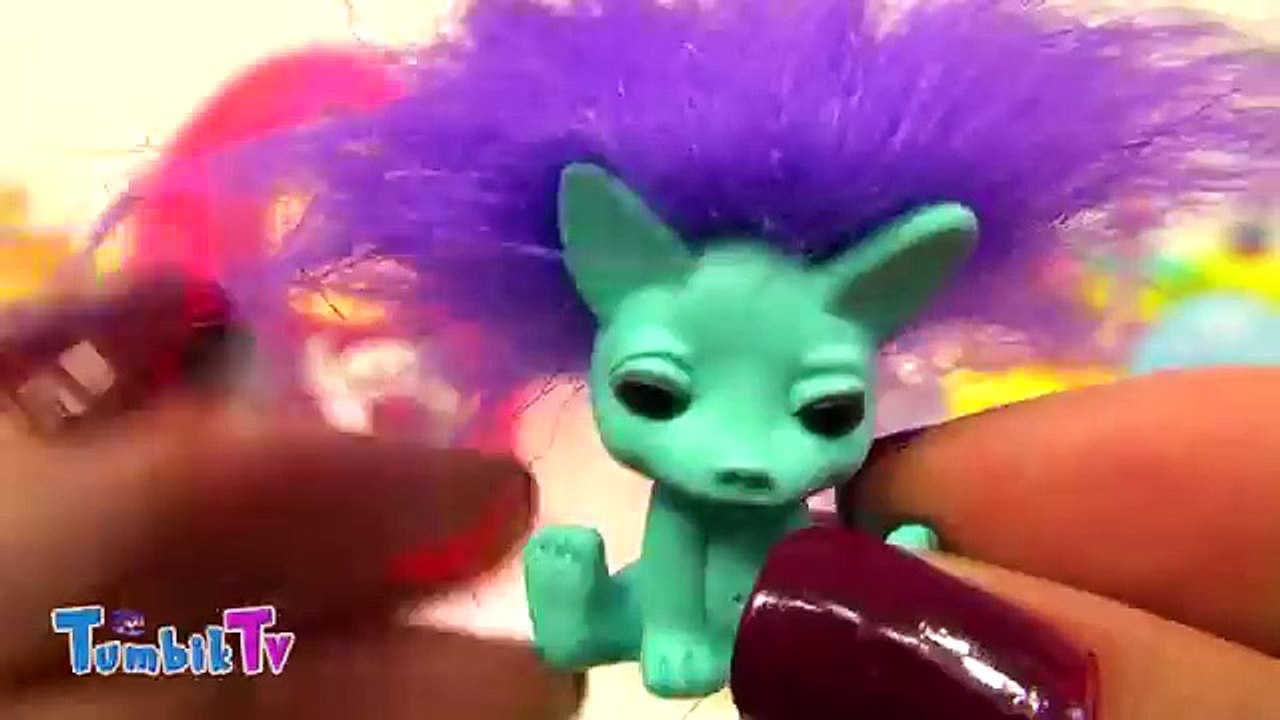 Maşa ile Koca Ayı 2 Sürpriz Yumurta Oyun Hamuru - Maşa Oyuncakları MLP Şirinler LPS Cicibiciler