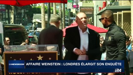 Affaire Weinstein: Londres élargit son enquête