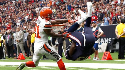Braxton Miller uses slick front flip to score TD