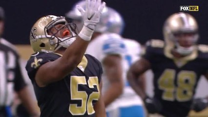 Saints deny Lions on fourth and goal before halftime