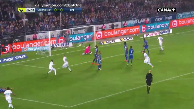 Dimitri Payet Goal HD - Strasbourg 0 - 1 Marseille - 15.10.2017 (Full Replay)