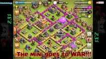 Clash of Clans - TH7 v TH9 In CLAN WARS!!!