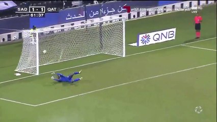 But de Bounedjah contre Qatar SC