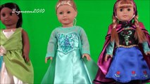 All My American Girl Dolls in Disney Princess Outfits