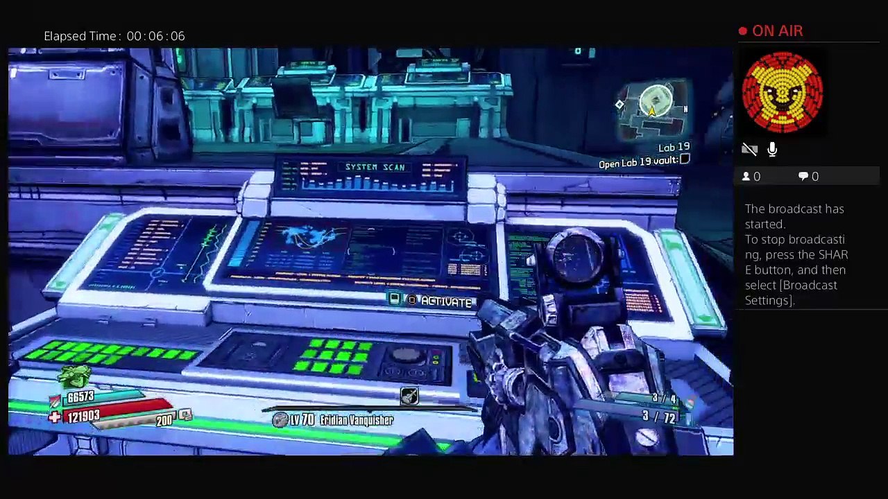WILDBOYDEFLAIR's Live BORDERLANDS 2 Pre Sequel Side Missions Quest Broadcast (9)