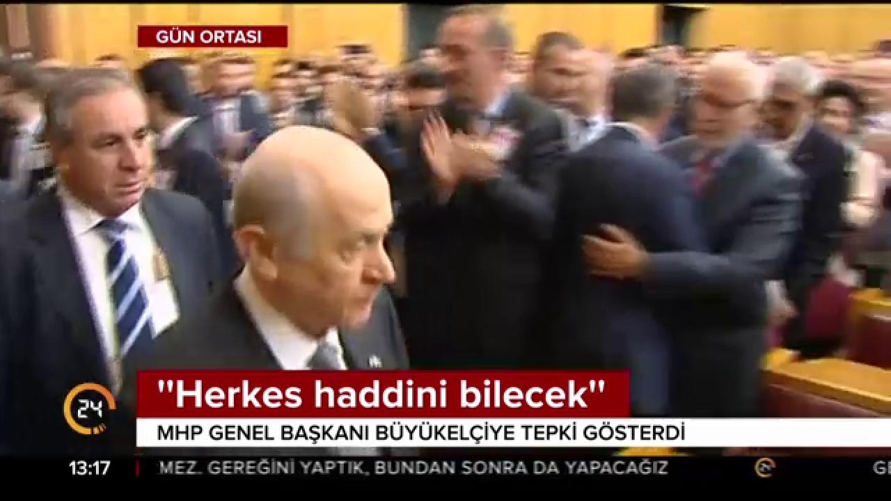 "Herkes haddini bilecek"