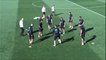 Cristiano Ronaldo With A Wicked Nutmeg Against Mayoral in Real's Training!