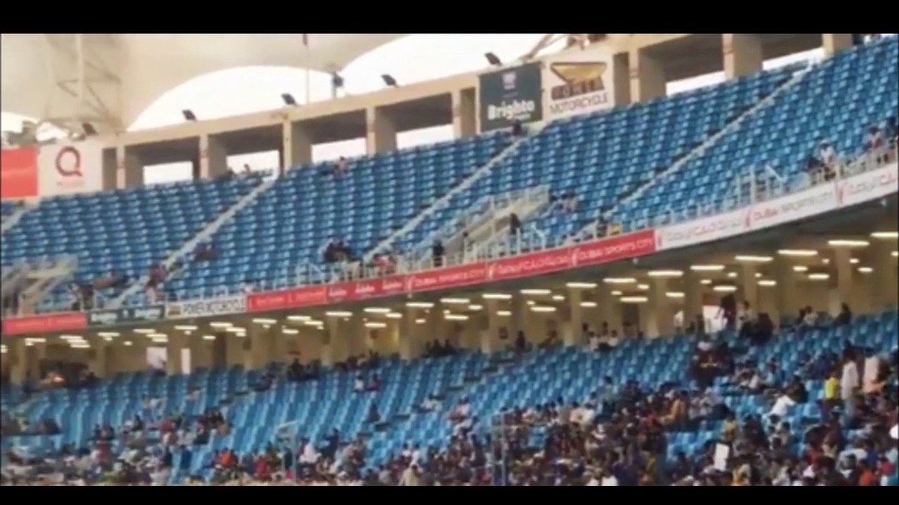 pakistan vs sri lanka ist odi Dubai 2017 crowd chanting