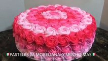 PASTEL DE ROSAS / ROCETONES CON CHANTILLY / video para principiantes