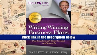 PDF [FREE] DOWNLOAD  Writing Winning Business Plans: How to Prepare a Business Plan that Investors