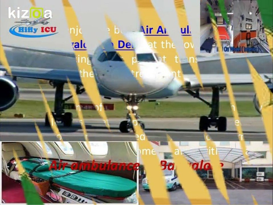 Hifly ICU Air Ambulance from Bangalore to Delhi with Full ICU Setup Service