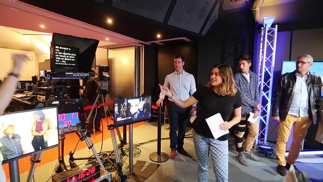 Journée Portes Ouvertes au journal Sud Ouest visite tv7