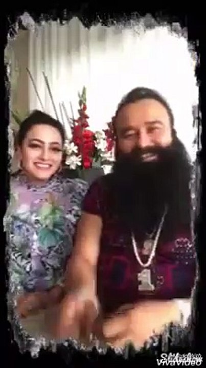 ram rahim with honeypreet