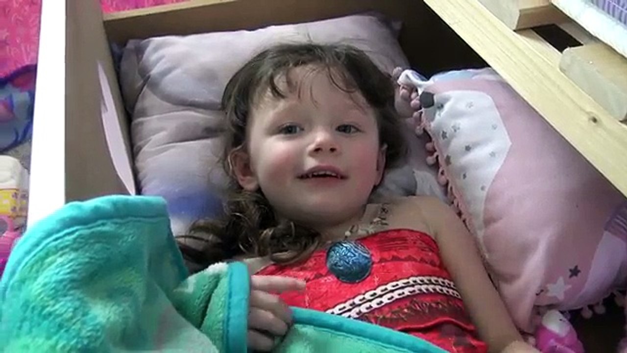 Real Life Doc Mcstuffins Check up Baby Moana gets Sick + Poops Gross! The Disney Toy Collector