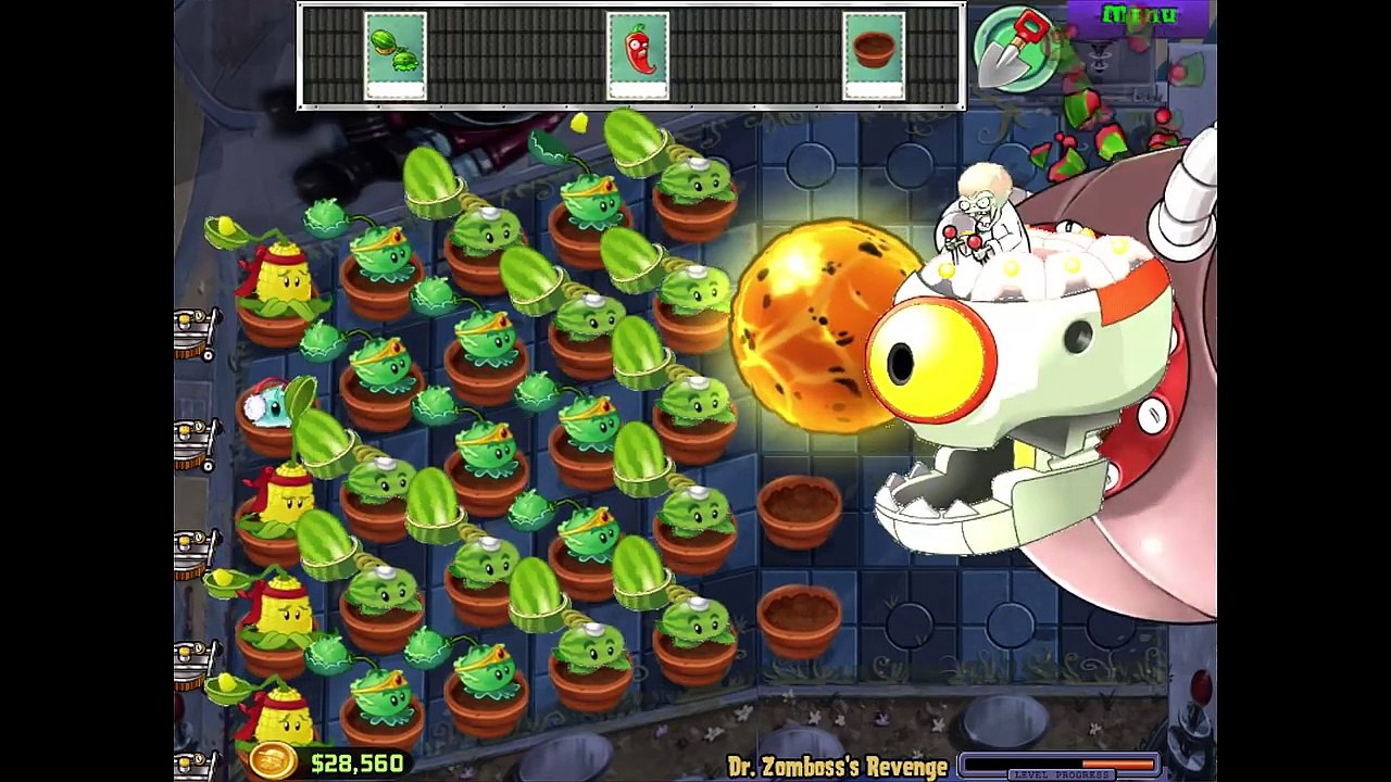 Plants Vs. Dr Zomboss Revenge - Plants Vs. Zombies MOD PvZ2 | Eftsei Gaming