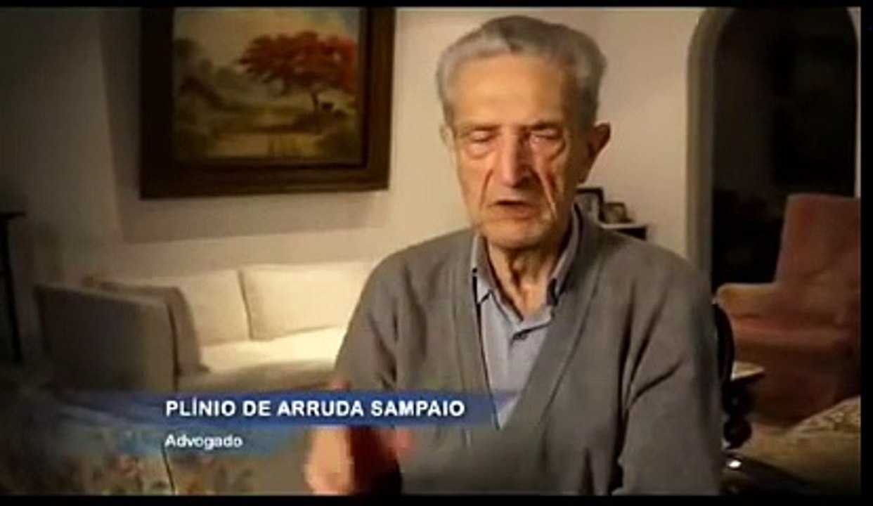 Plínio de Arruda Sampaio fala sobre Darcy Ribeiro