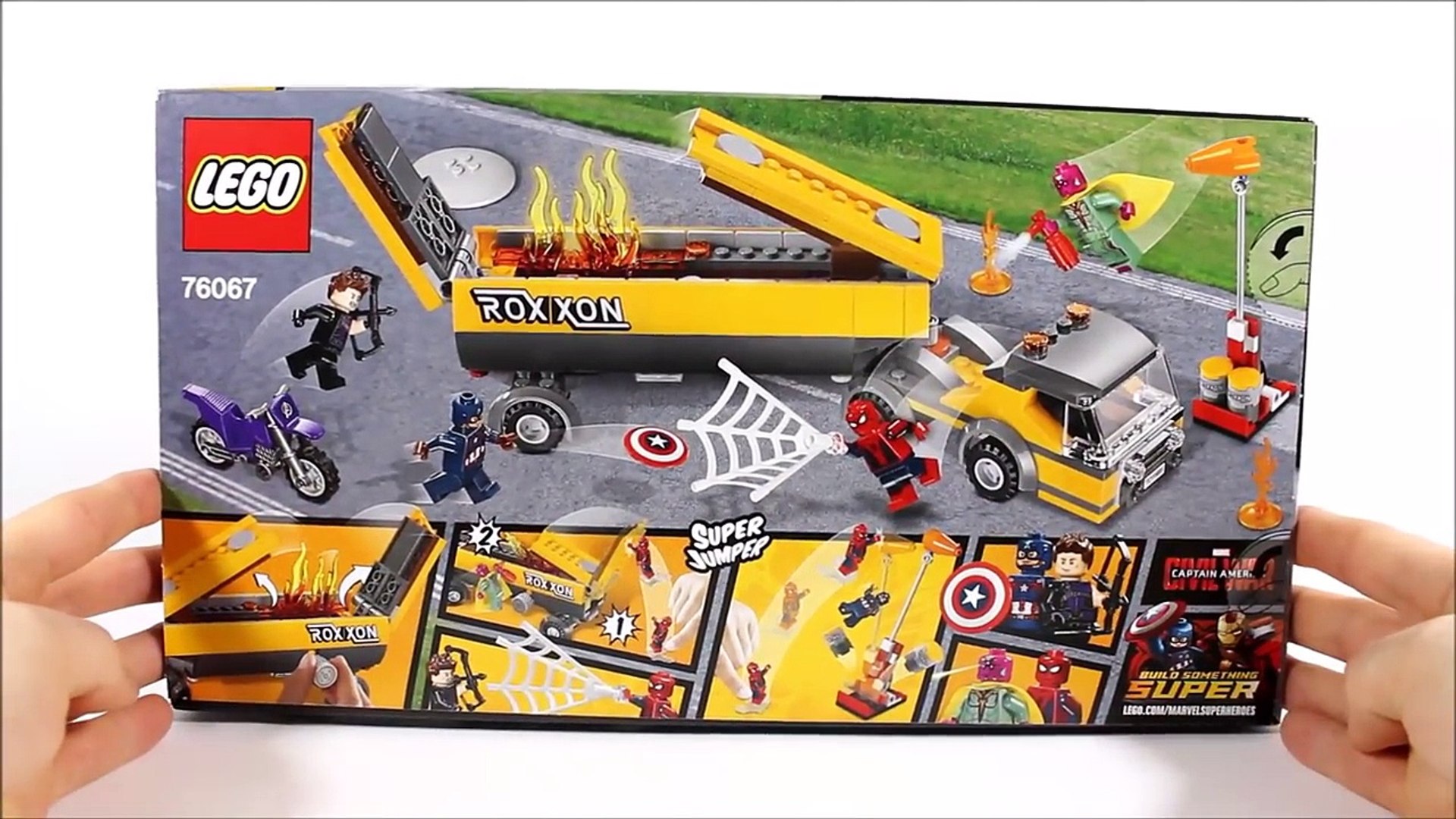 lego civil war tanker truck takedown