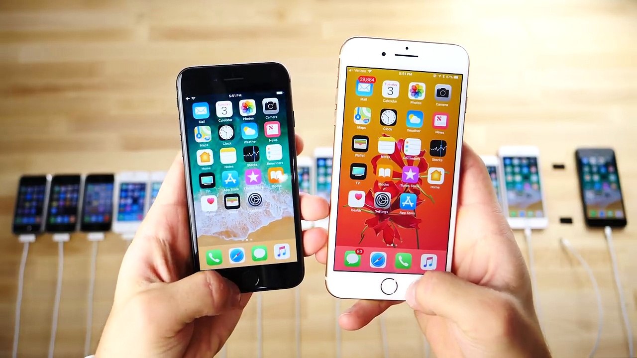 Every iPhone Comparison 2017!