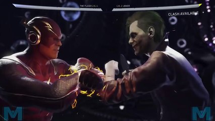 Injustice 2 - The Joker All Clash Quotes! (Complete)