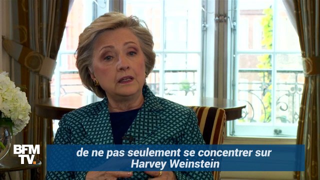 Affaire Weinstein: quand Clinton rappelle qu'un agresseur sexuel est dans le bureau ovale