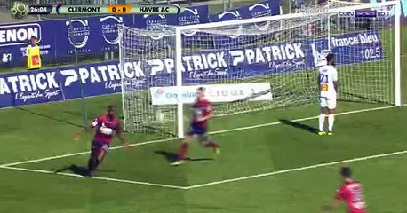 Alassane N'Diaye  Goal HD -  Clermont	1-0	Le Havre 14.10.2017