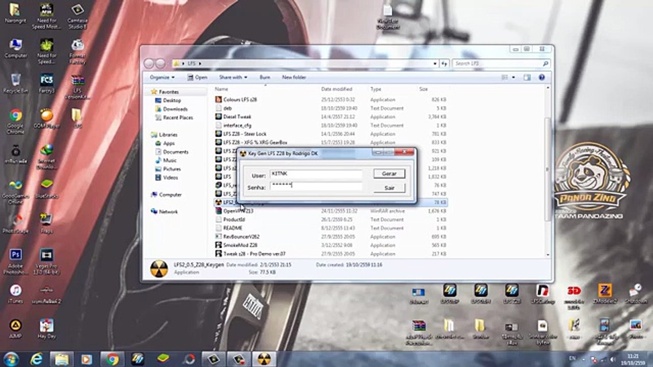 [LFS/TH] สอนโหลดเกมส์ LFS DRAG TEAM (TH) กระบะซิ่งเมืองไทย เล่นได้100%