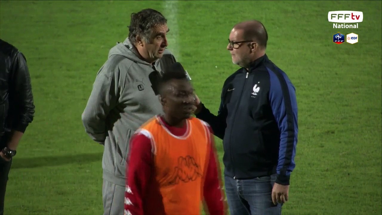 Interview d'Alain NEGRE (entraîneur de Cholet) et Mathieu CHABERT (entraîneur de Béziers).