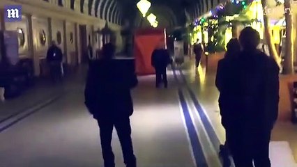 Cet homme ivre chute de 8m de haut... très douloureux!