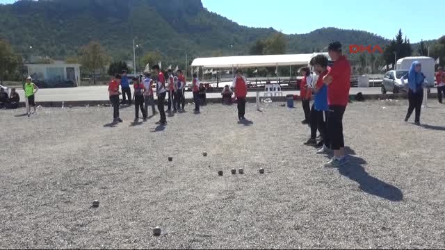 Petank 1'inci Lig Eleme Müsabakaları Başladı