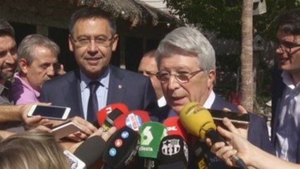 Enrique Cerezo: "La gente tiene claro que esto es fútbol y no política"