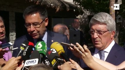 Bartomeu sobre las connotaciones políticas del Atleti-Barça: "Estamos tranquilos"